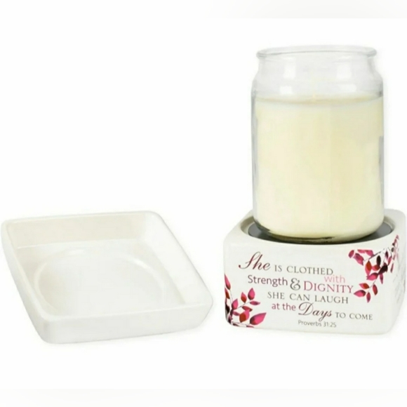 Elanze Designs More Precious Than Rubies Proverbs 31 Woman Ceramic Wax Warmer - Picture 4 of 5